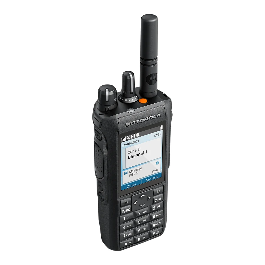 Motorola MOTOTRBO R7 full keypad two-way radio available for event rental across the UAE